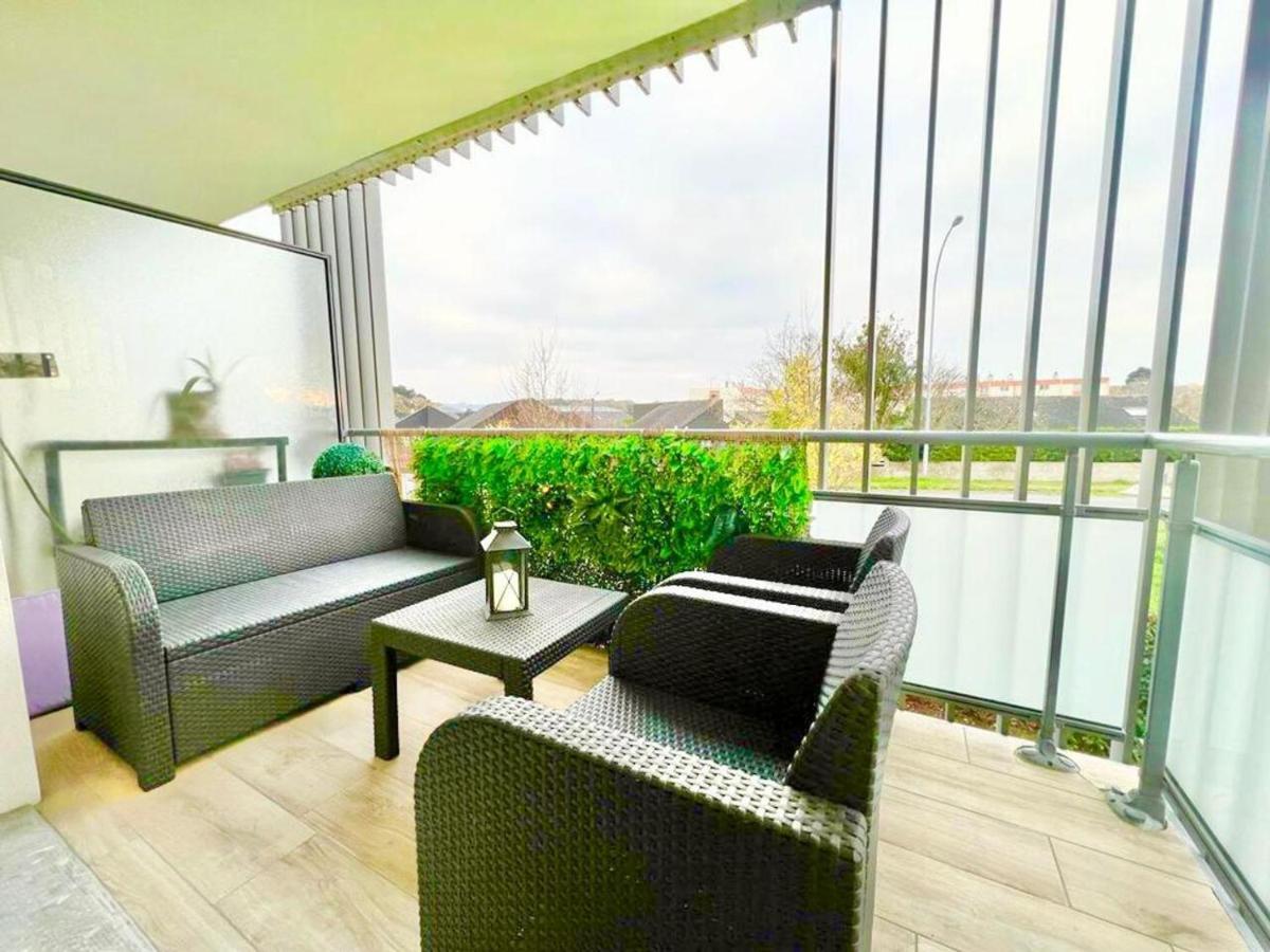 L'Atelier Chic - Wifi Fibre - Parking Privee - Balcon - Netflix Apartment Lanester Exterior photo